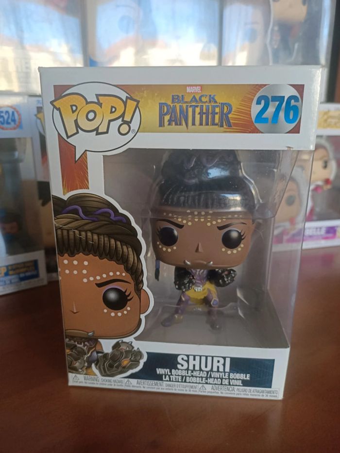 Figurine funko pop Marvel black panther n°276 shuri