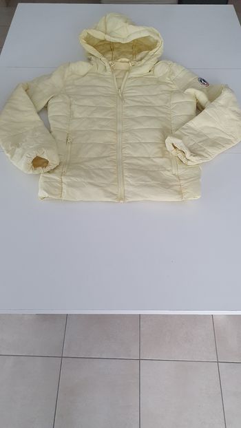 Doudoune jaune en S