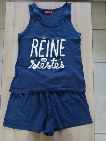 Pyjama court Tissaia taille 38/40