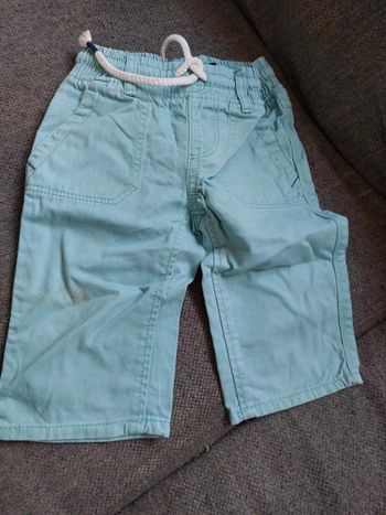 pantacourt turquoise