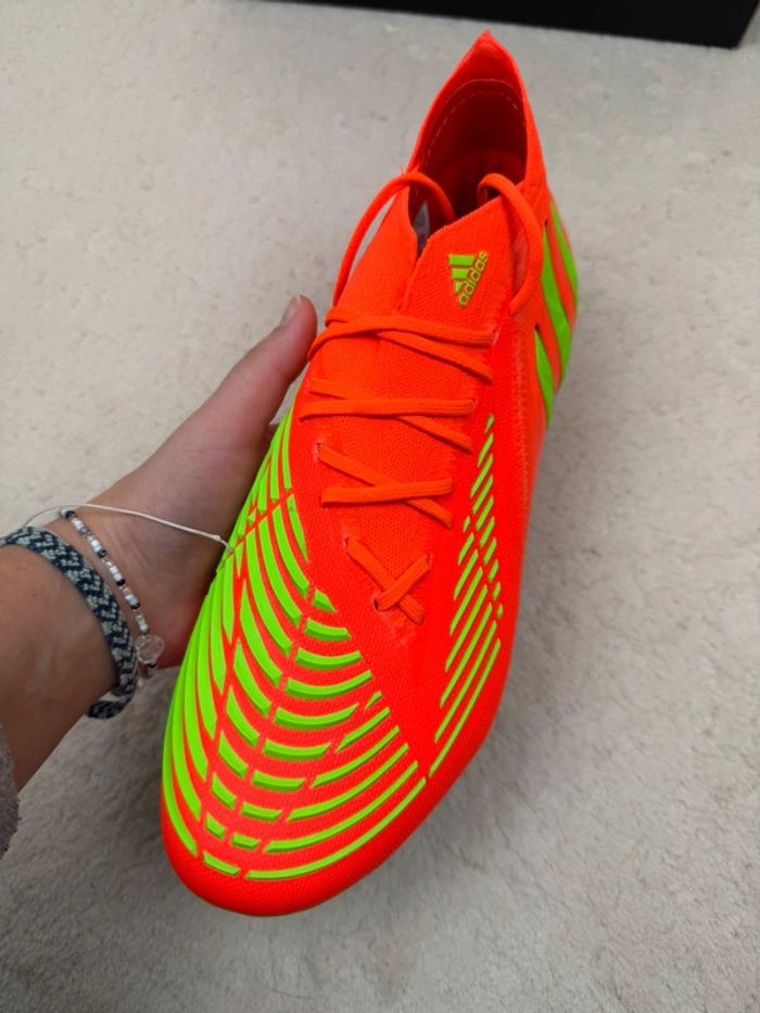 Crampons Adidas Predator Edge Pro FG Neuve Taille 42 - photo numéro 6