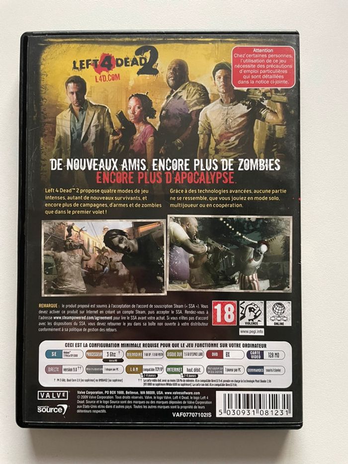 Left 4 dead 2 PC - photo numéro 2