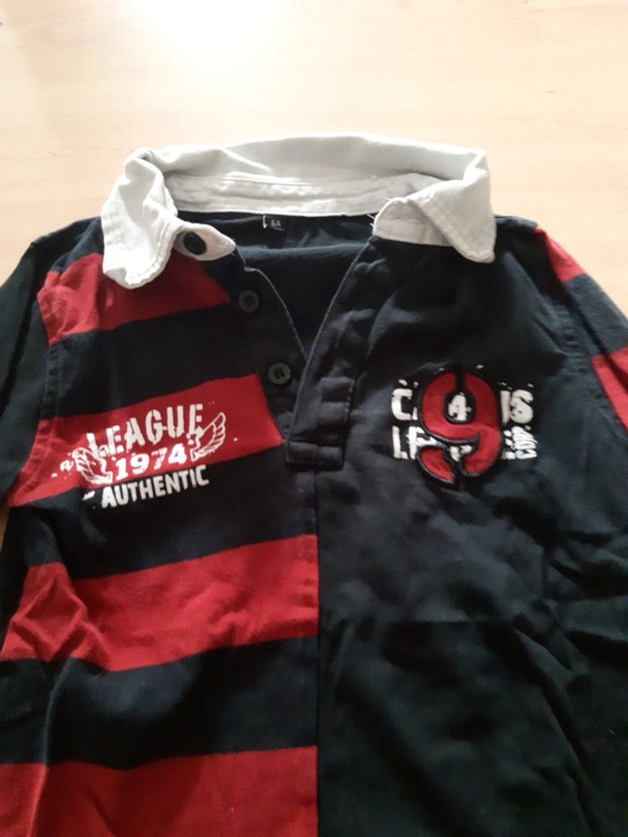 Polo longues manches garçon - photo numéro 3