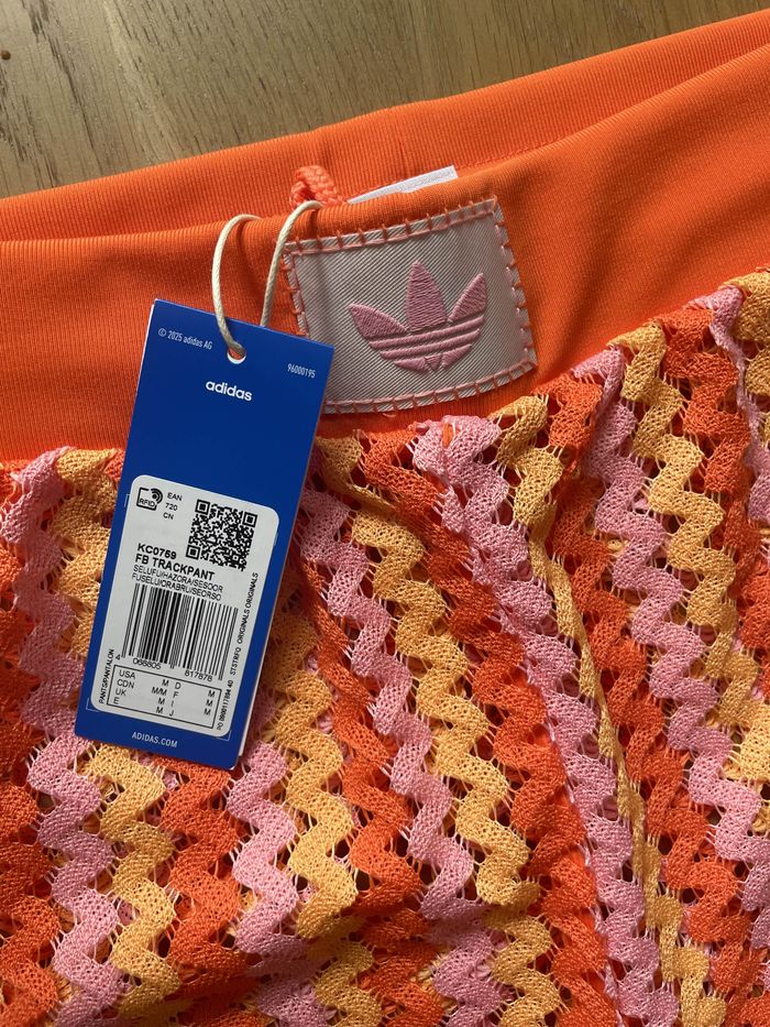 Adidas Pant Summer Glow Firebird M Neuf - photo numéro 2
