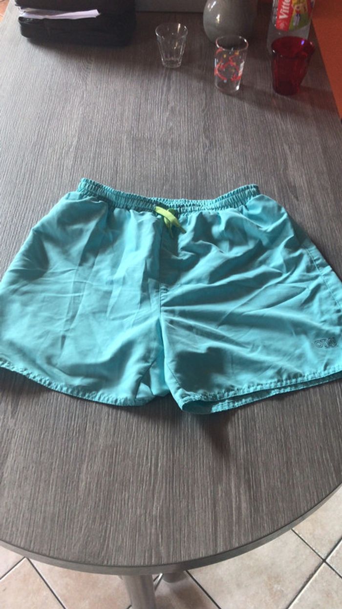 Short de bain taille 14 ans turquoise