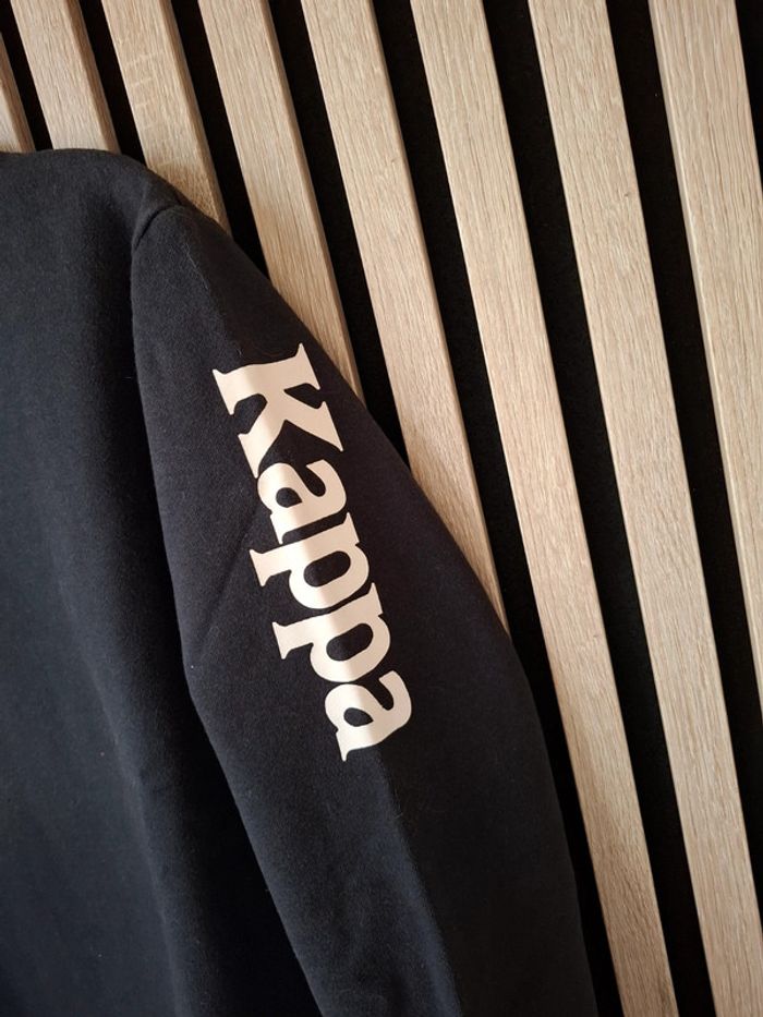Sweat  shirt noir Kappa 14 ans - photo numéro 6