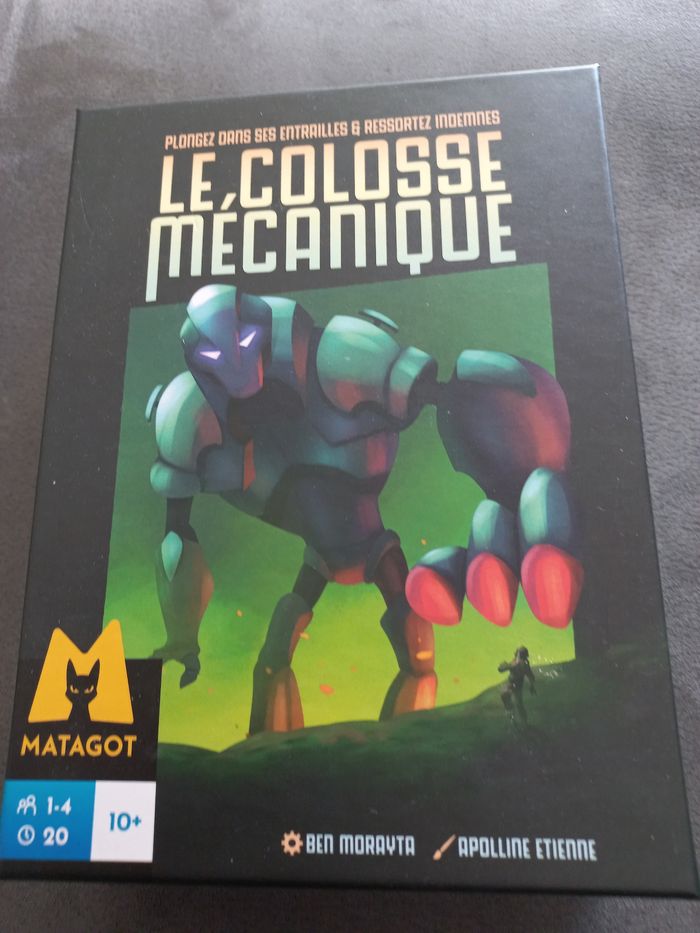 Le colosse mécanique matagot  jeu