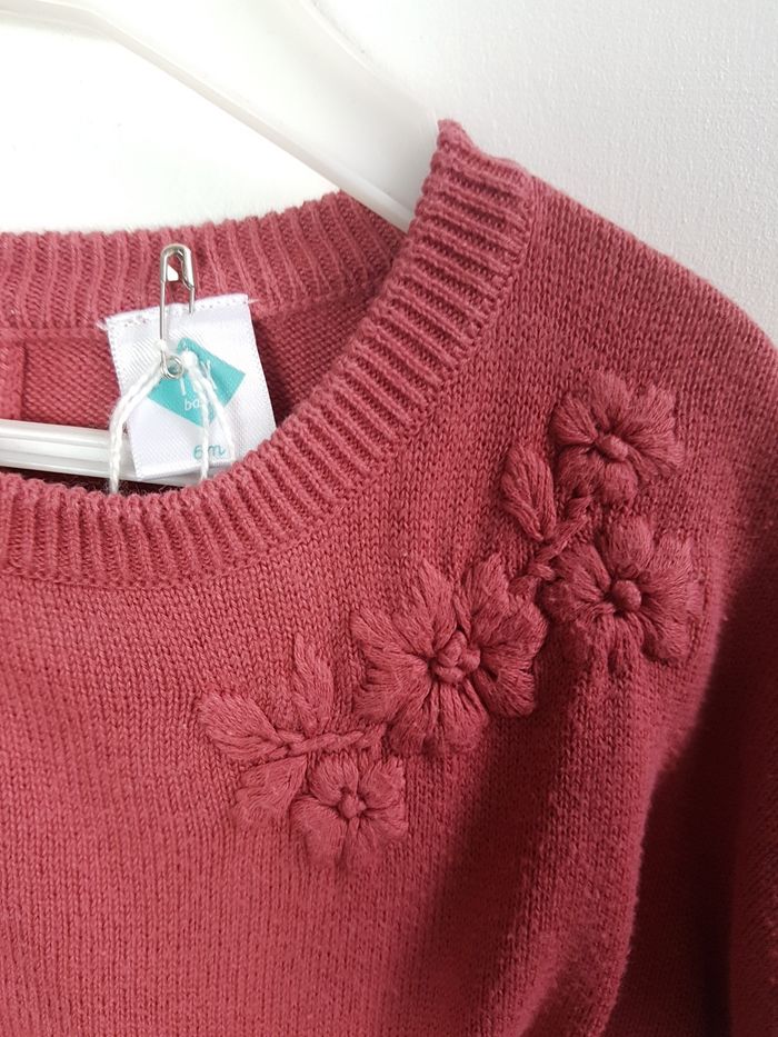 Pull rose Tex 6 mois - photo numéro 2