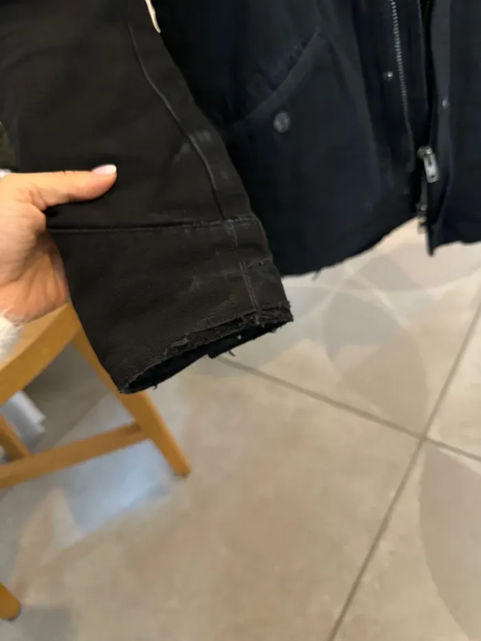 parka homme sandro taille s noir - photo numéro 6