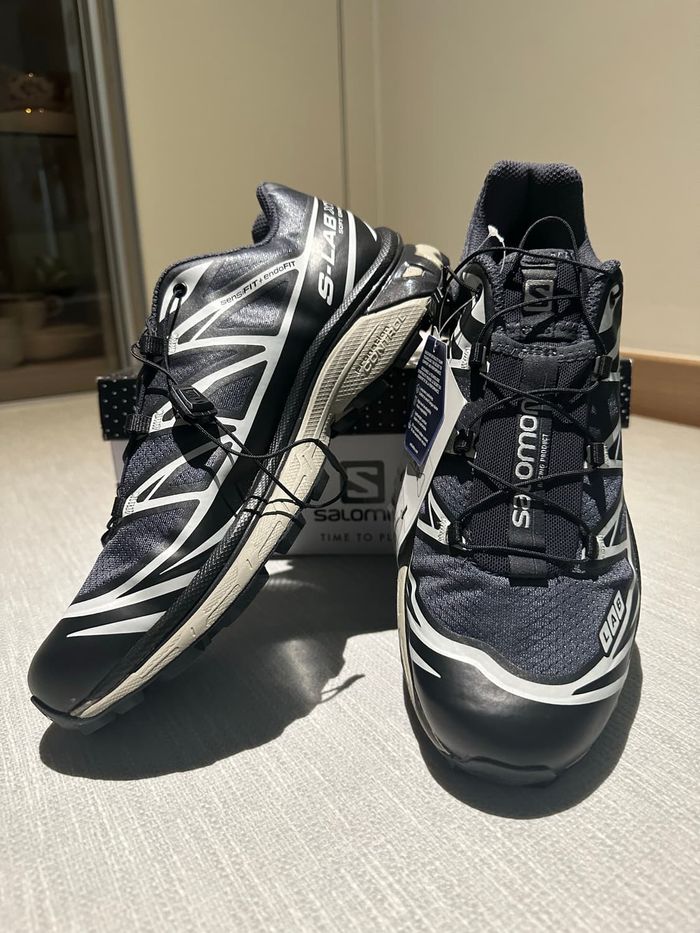 Basket Salomon XT-6 grise blanche 42 - photo numéro 3