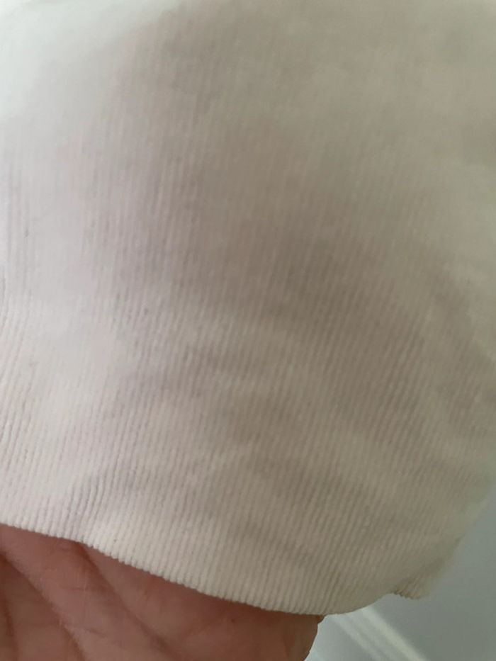 Veste vero moda taille 40 en velours blanc - photo numéro 3
