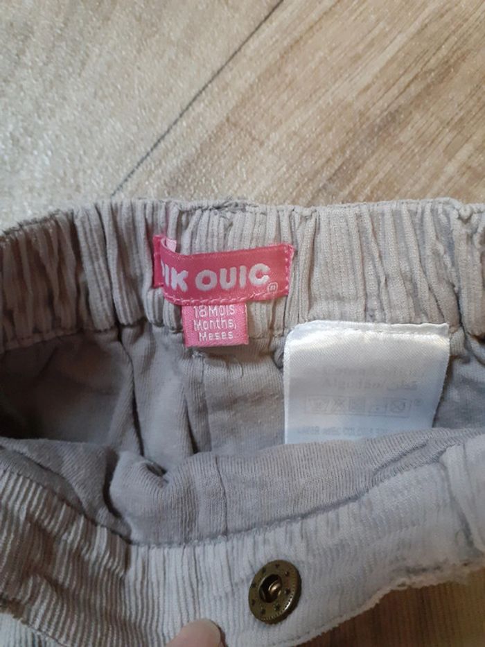 Ensemble fille blouse et pantalon 18 mois - photo numéro 6