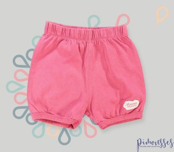 Short court jersey rose Minnie Mouse Disney 23 mois fille