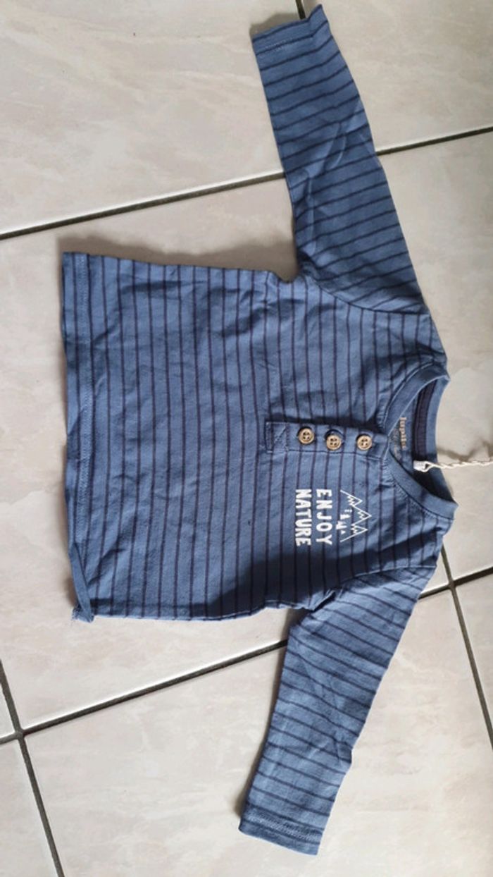 Tee shirt lupilu 2/6 mois
