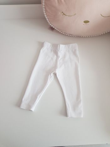 Legging blanc 9m