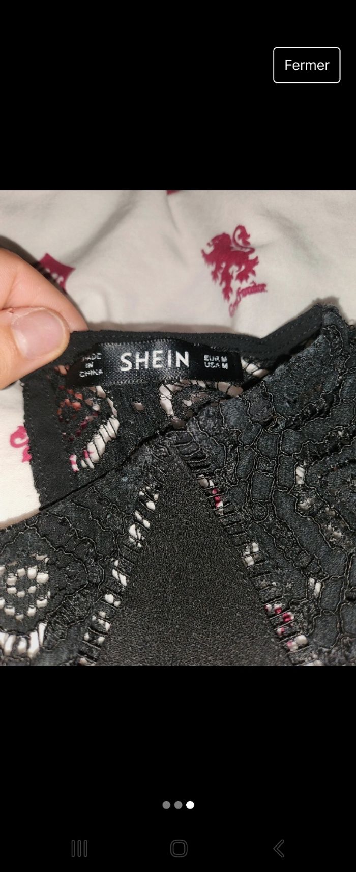 T shirt manches 3/4 Shein - photo numéro 3