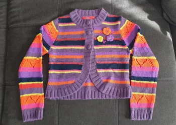 Boléro coloré 8 ans