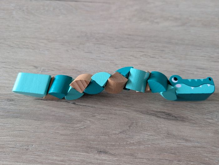 Crocodile articulé en bois Janod - photo numéro 2