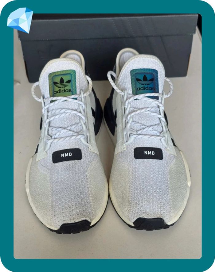 Adidas nmd r1 v2 blanche avec facture - photo numéro 3