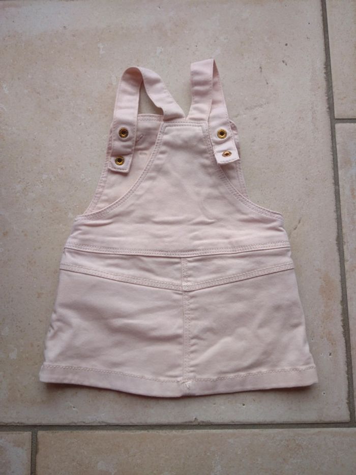 Robe style salopette Fille 6 mois Tao - photo numéro 5