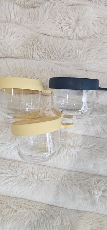 Lot de 3 pots en verre Béaba 150ml 