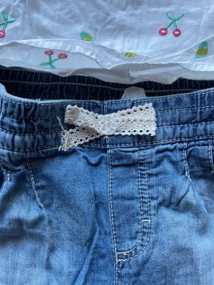 Ensemble blouse short 2 ans - photo numéro 3