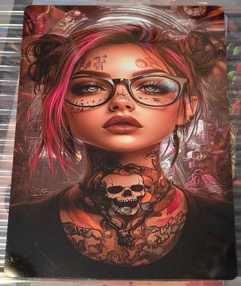 plaque métallique décoratives 