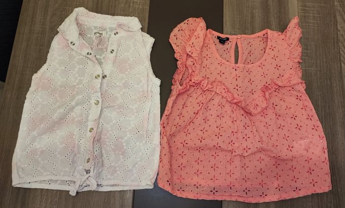 Lot de 2 débardeur fille 5 ans 🦋