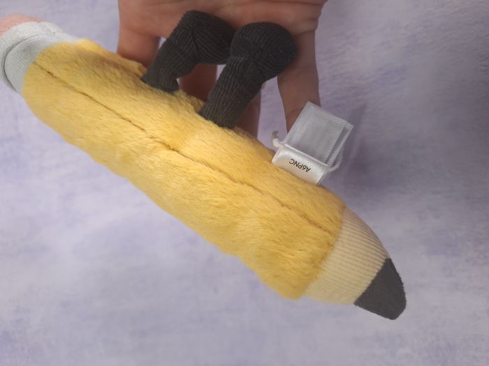 Peluche Jellycat crayon Amuseables Pencil A6PNC NWT - photo numéro 5