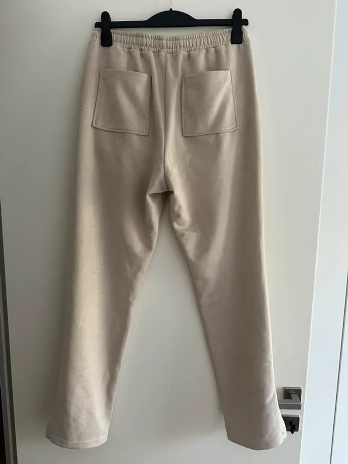 Pantalon joggers beige casual homme Fashion Nova taille L - photo numéro 5