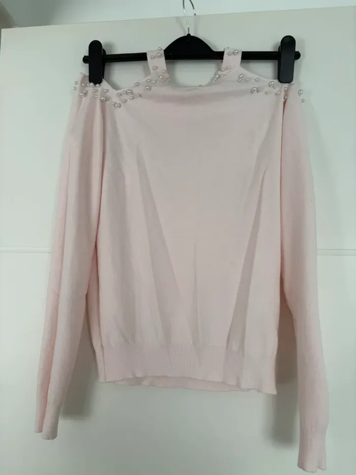 Blouse épaules dénouées S/M - photo numéro 5