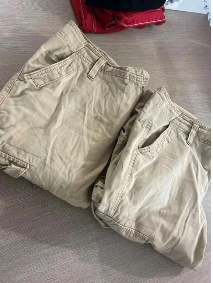 Lot de 2 cargos - taille 44 - 100% coton