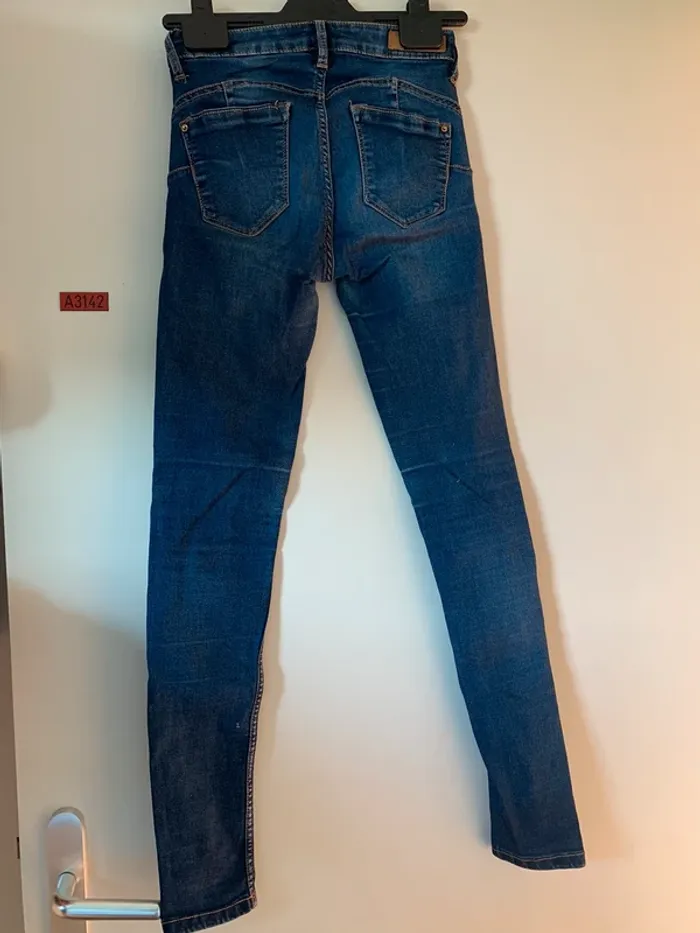 Jeans alcott bleu marine - photo numéro 4