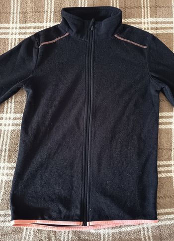 Polaire Fine Noire - Taille 14 Ans / Tissaia Basics