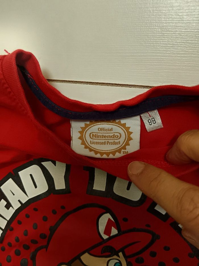 T shirt Mario - photo numéro 2
