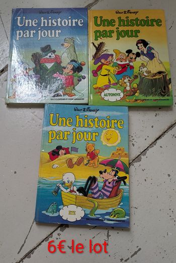 Lot livres Disney 