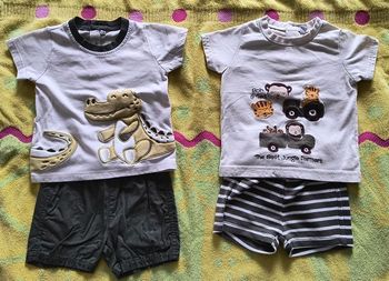 Lot de 2 ensemble été