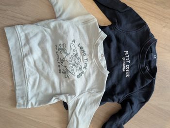 Lot 2 pulls bébé 18mois