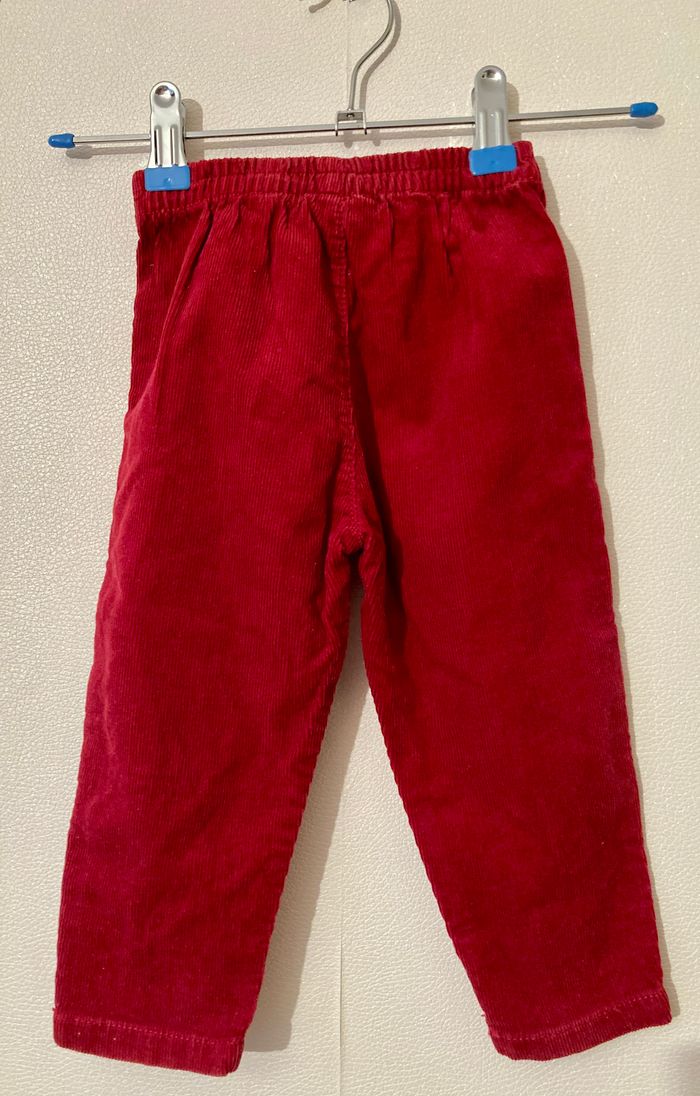 pantalon léger en velours fin taille 18 mois - photo numéro 3