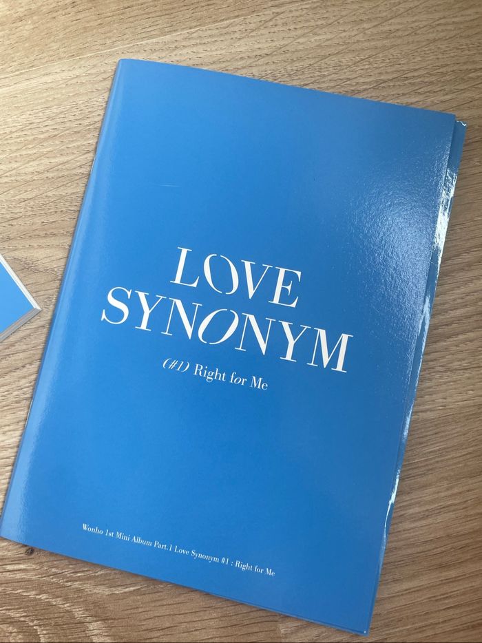 album love synonym right for me wonho - photo numéro 8