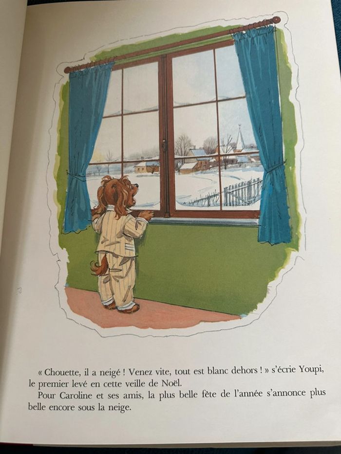 Comme neuf Le Noel de Caroline édition collector livre rare album bd Pierre Probst Hachette - photo numéro 4