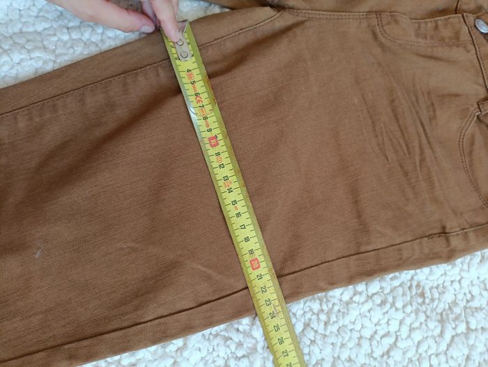 Jean slim camel Camaïeu chic mignon automne neutre - photo numéro 8