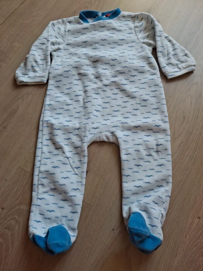 Pyjama velours 18 mois