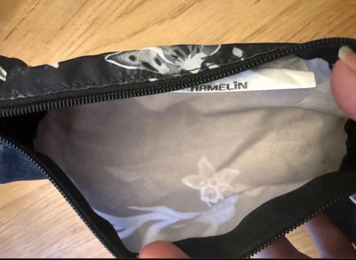 Trousse d'école Oxbow noire et blanche - photo numéro 6