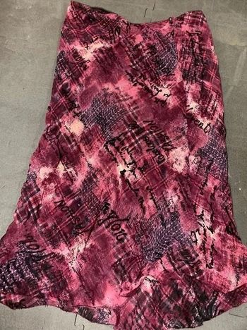 Jupe longue faite main