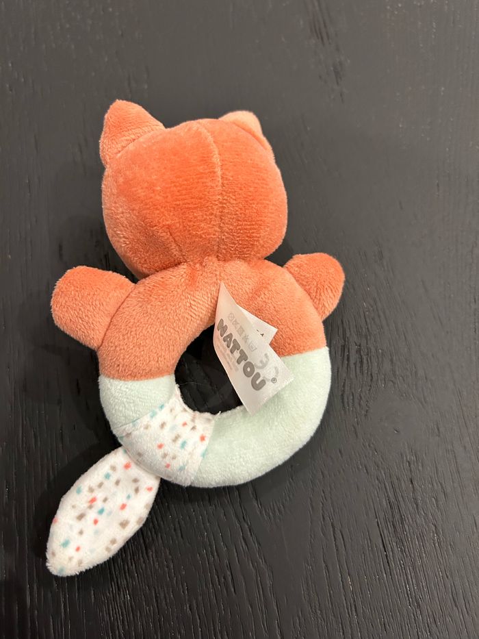 Hochet tout doux renard - photo numéro 2