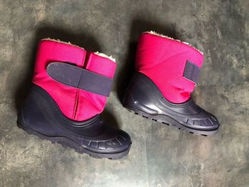 Après ski bleu Marine et rose fuchsia 26/27 oxylane Decathlon