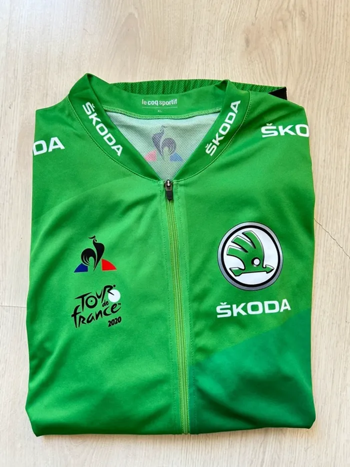 Maillot vert Tour de France (NEUF) - photo numéro 3
