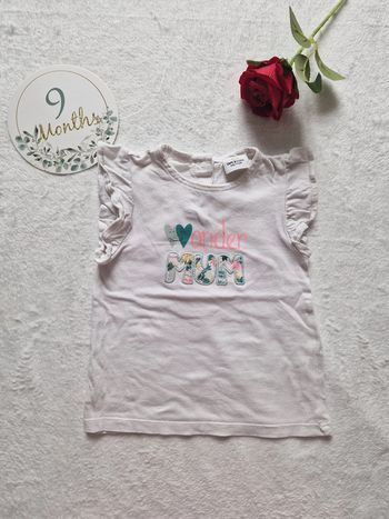 Tee shirt avec volants