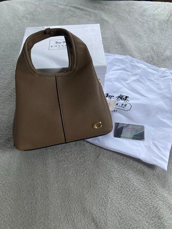 Sac à main épaule Coach Lana 23 marron